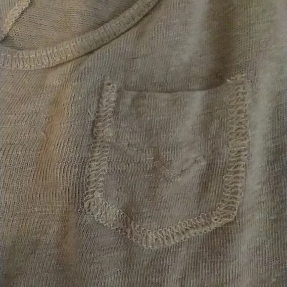 Zara Basic Tan T-Shirt Lightweight - Picture 7 of 12